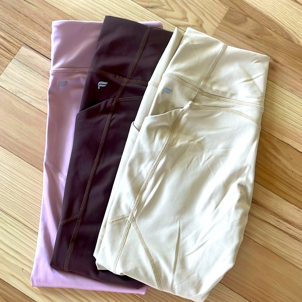 Fabletics leggings trio